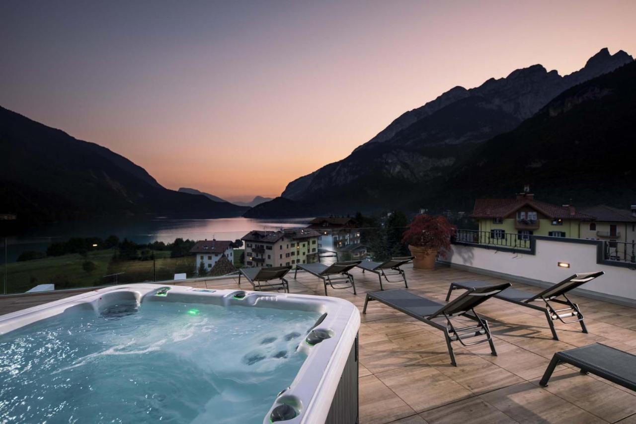 Ariston Lake View Hotel Molveno Exteriör bild
